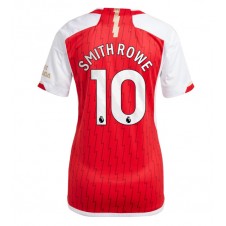 Arsenal Emile Smith Rowe #10 Hjemmedrakt Kvinner 2023-24 Kortermet